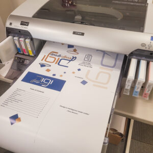 Digi Design Group Book being printed on professional printer