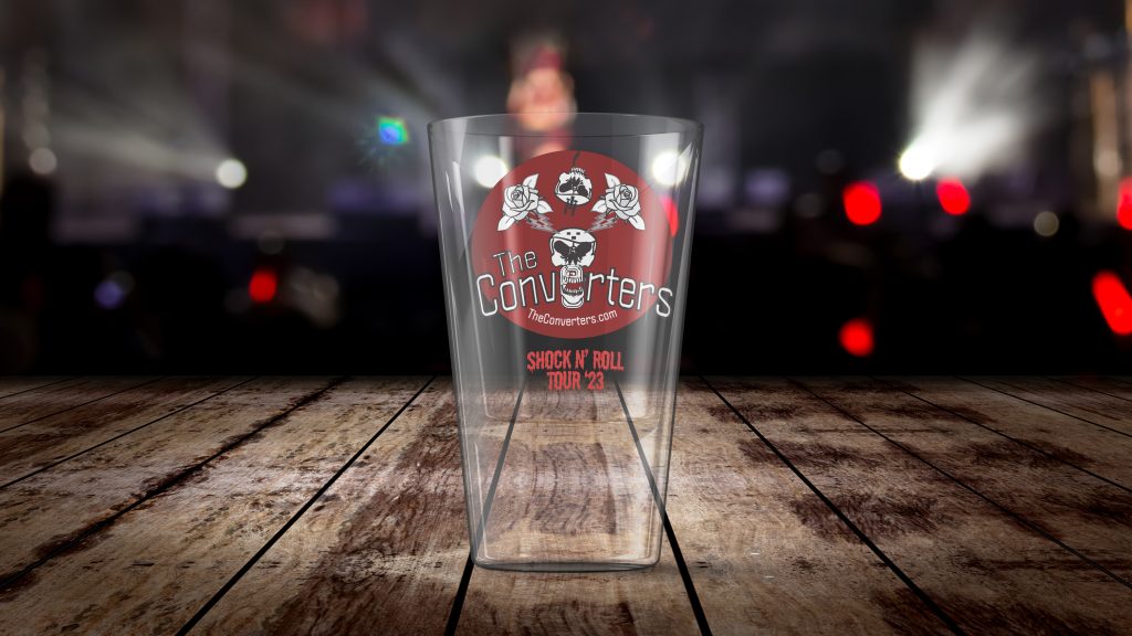 The Converters Shot Glass Shock N' Roll Tour Edition