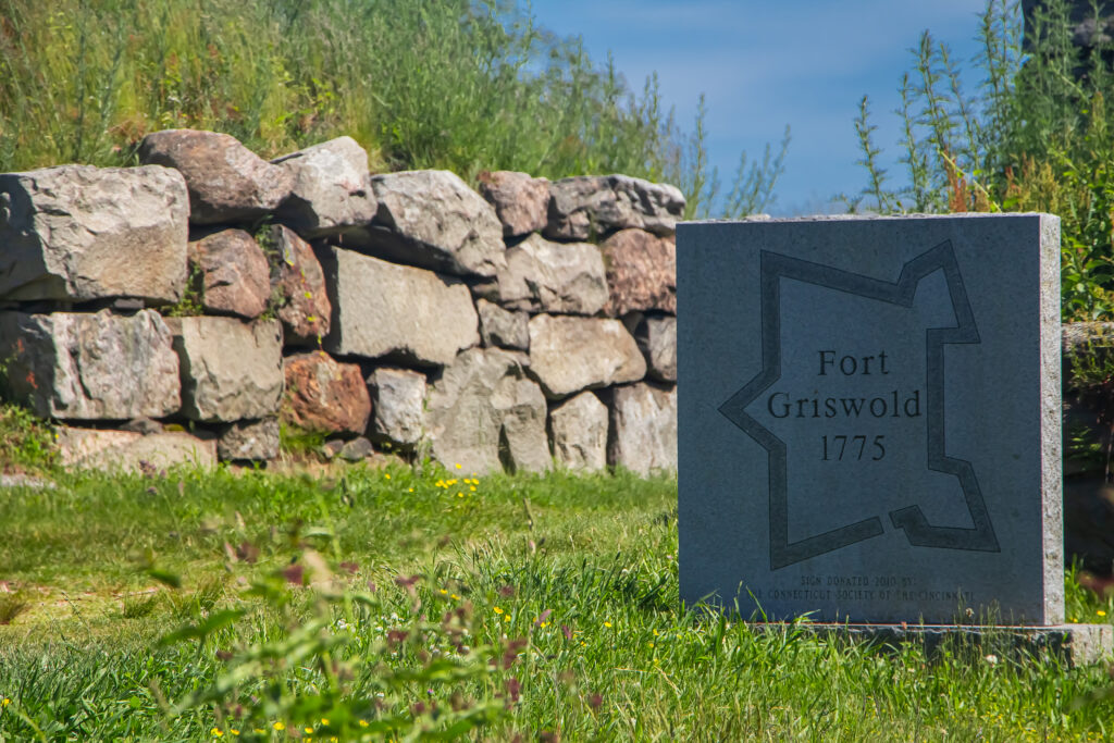 Fort Griswold, Groton Connecticut. Welcome Sign