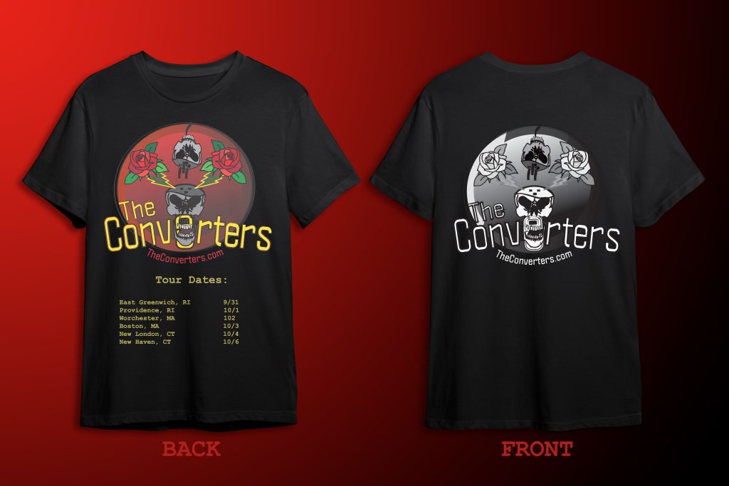The Converters T-Shirt Mock-up