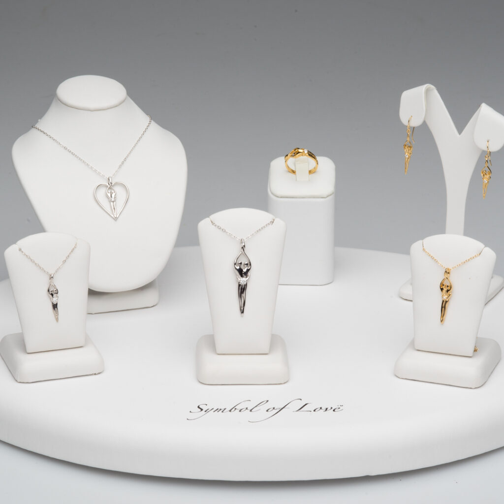 Symbol of Love Jewelry, Rhode Island, Soulmate Collection. Rings, Necklaces, Bracelets, and Earrings.